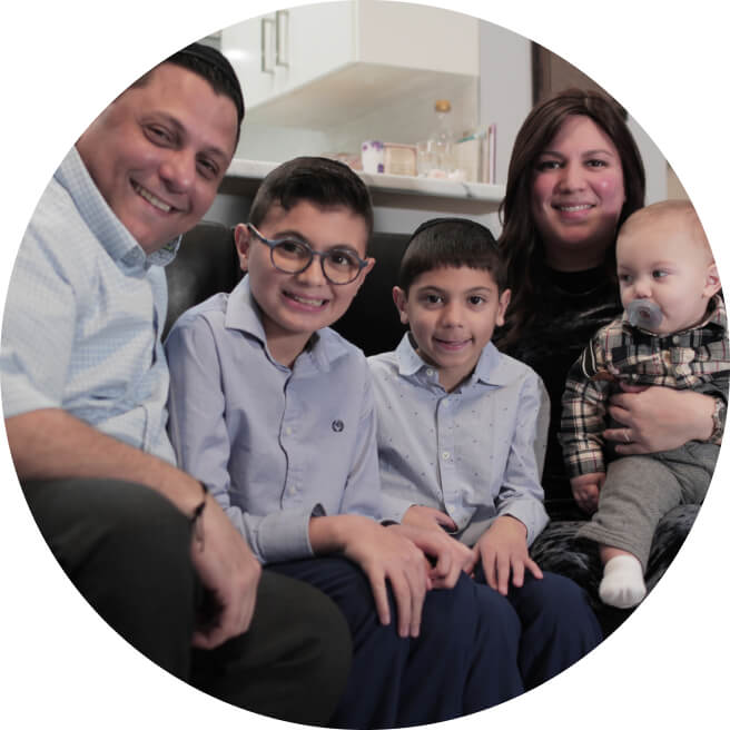 Carmela Ben Saadon and Family